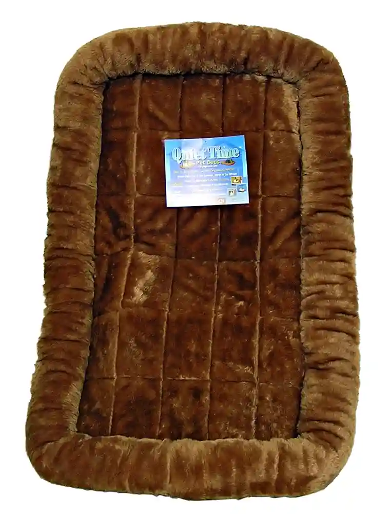 Midwest Quiet Time Pet Bed Cinnamon 42"