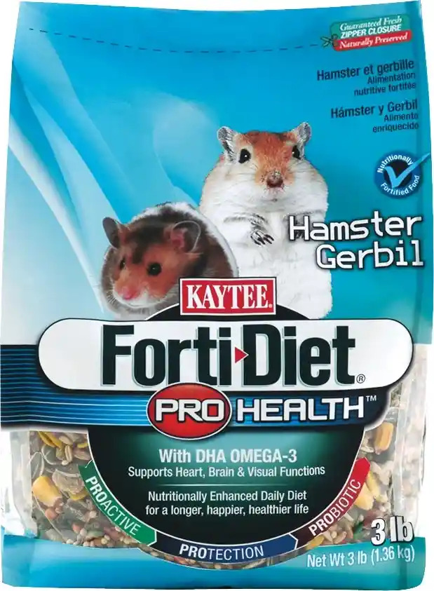 Kaytee Forti-diet Pro Health Hamster/gerbil 3 Lbs