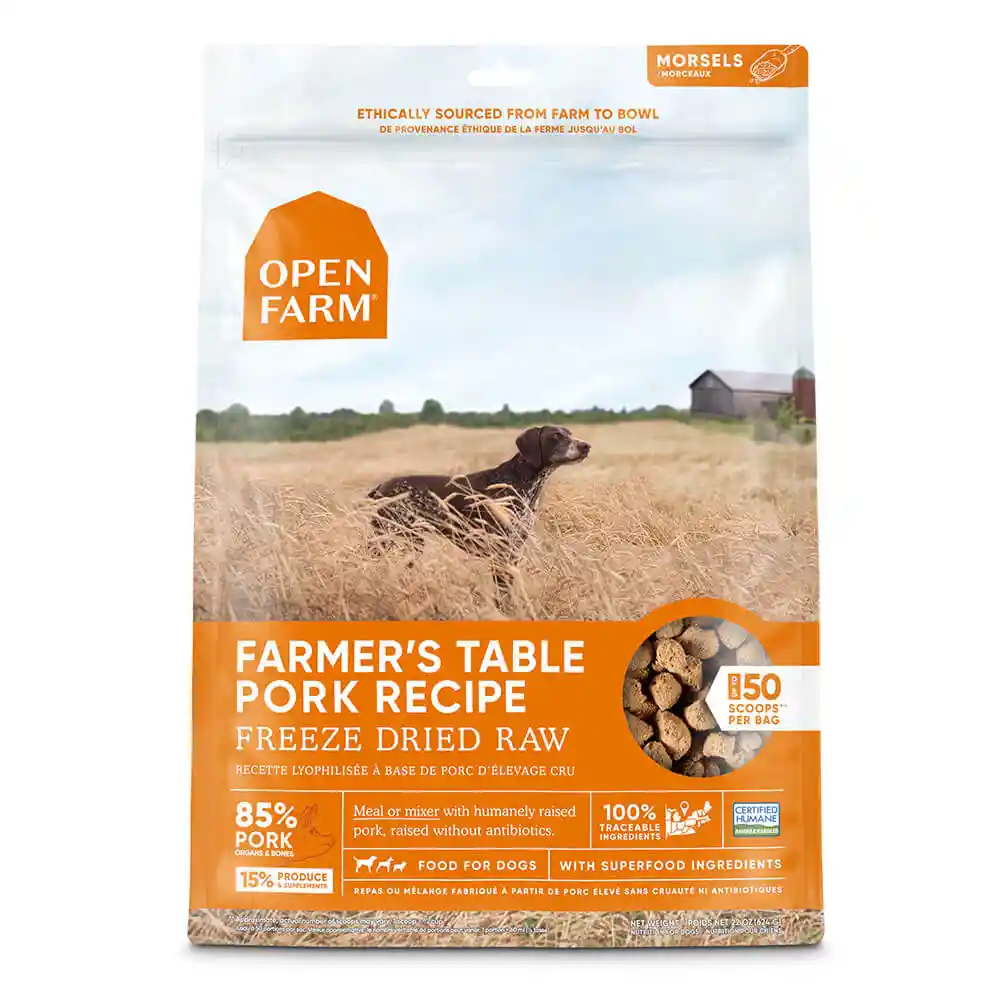 Open Farm Dog Pork FD Raw 22oz