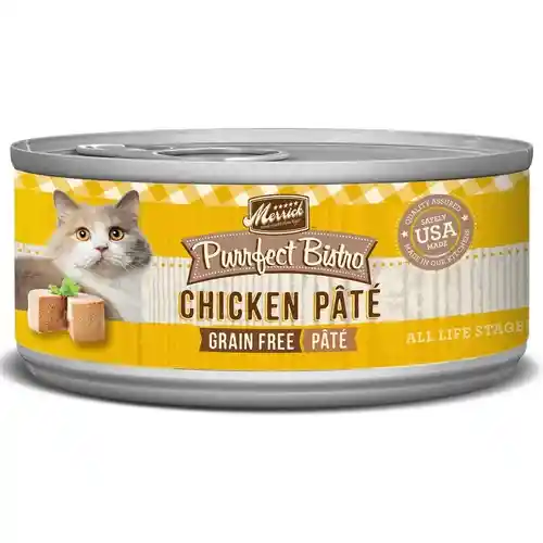 Purrfect Bistro Grain-free Chicken Pate Canned Cat Food 5.5-oz