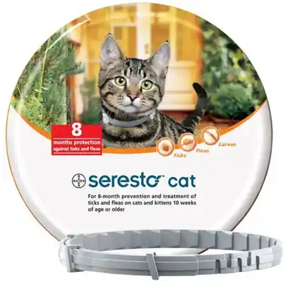 Seresto Flea & Tick Collar For Cats Standard Size