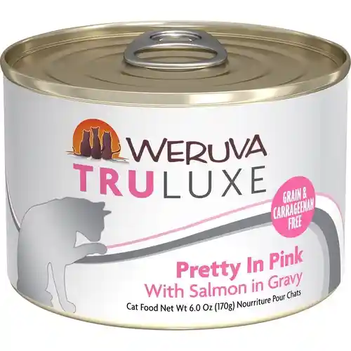 Truluxe Pretty In Pink With Salmon In Gravy Canned Cat Food 6-oz
