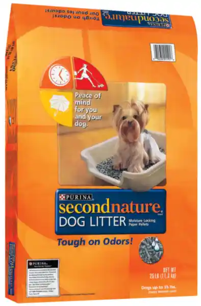 Second Nature Dog Litter 25 Lbs