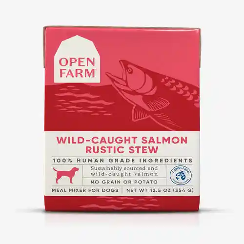 Wild-caught Salmon Recipe Rustic Stew Dog Food 12.5-oz
