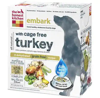Grain-free Turkey Recipe Dehydrated Dog Food 4-lb