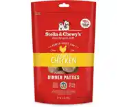 Dinner Patties Chewy's Chicken Grain Free Freeze Dried Raw Dog Food 14-oz