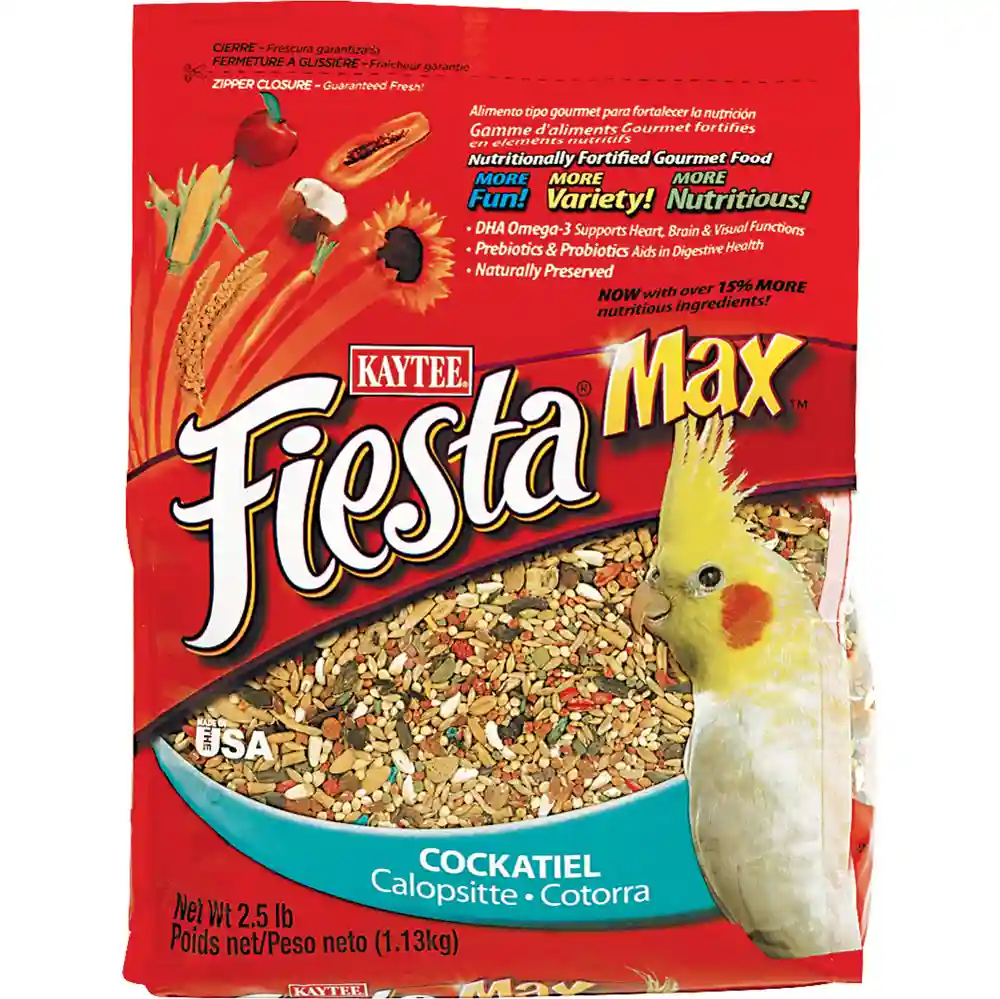 Kaytee Fiesta Cockatiel Food 2.5 Lbs