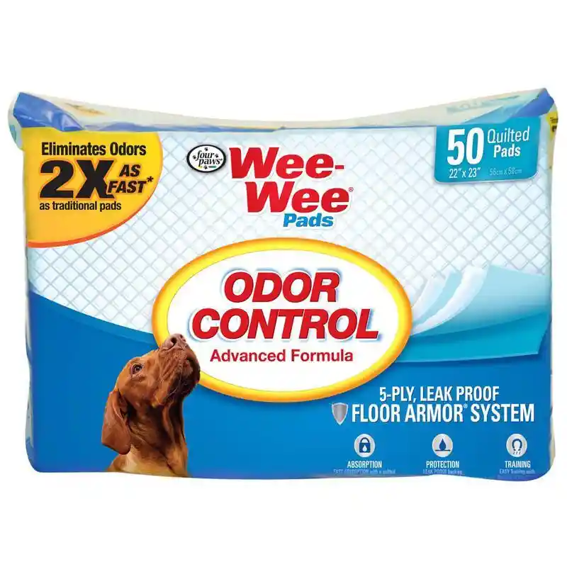 Wee Wee Odor Control Pad 50 Ct