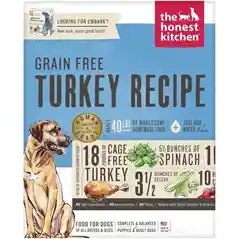 Grain-free Turkey Recipe Dehydrated Dog Food 4-lb