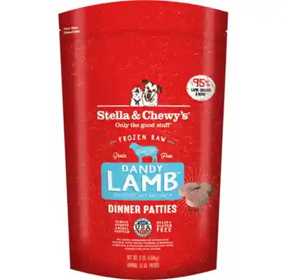 Dinner Patties Dandy Lamb Frozen Raw Dog Food 6-lb