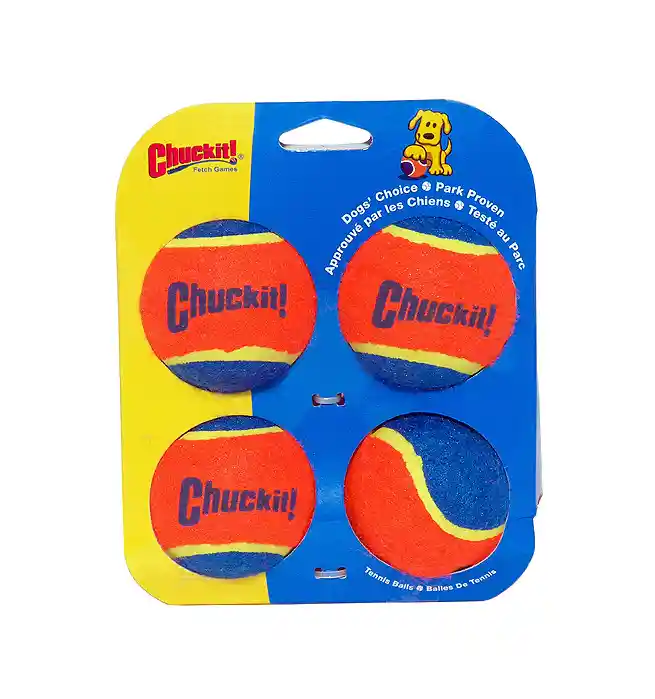 Chuckit Fetch Tennis Balls 4 Count
