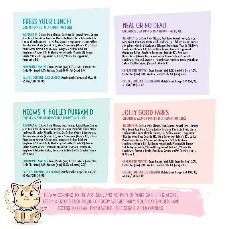 Weruva Rudi's Recipe Variety Pack 3oz
