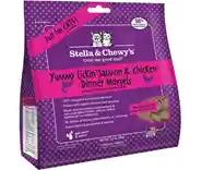 Dinner Morsels Yummy Lickin' Salmon & Chicken Grain Free Freeze Dried Raw Cat Food 3.5-oz