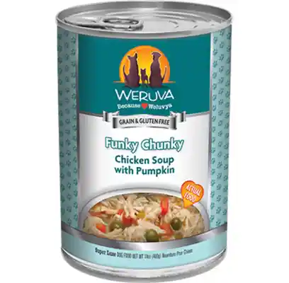 Funky Chunky Chicken Soup Canned Dog Food 14-oz