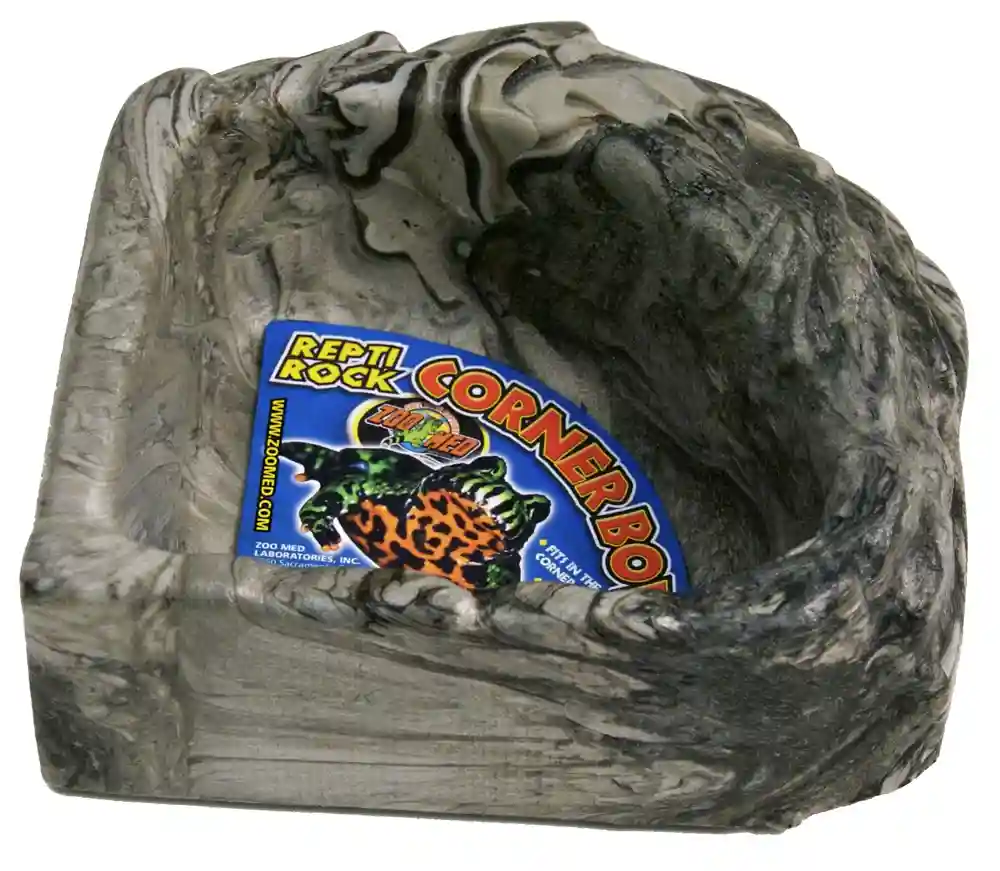 Repti Rock Corner Water Dish Small