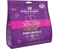 Dinner Morsels Yummy Lickin' Salmon & Chicken Grain Free Freeze Dried Raw Cat Food 3.5-oz