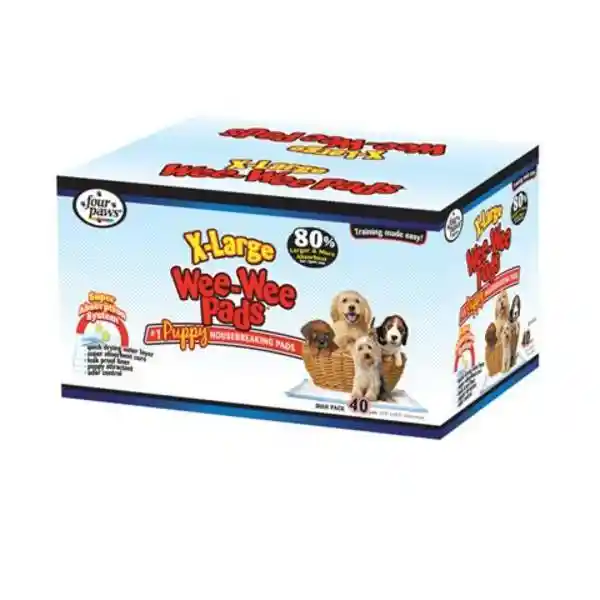 Wee Wee Pads Extra Large 40 Pack