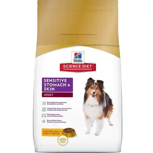 Adult Sensitive Stomach & Skin Chicken Recipe Dry Dog Food 30-lb