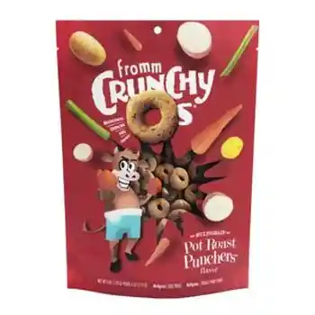 Fromm Treats Dog Crunchy O's Pot Roast Punchers 6 Oz