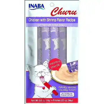 Ciao C Churu Ckn Shrmp 2oz;