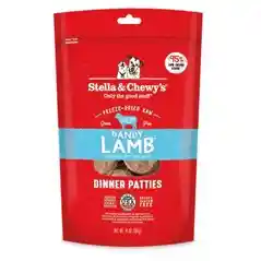 Dinner Patties Dandy Lamb Grain Free Freeze Dried Raw Dog Food 5.5-oz