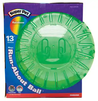Mega Run-about Ball Mega Rainbow 13"