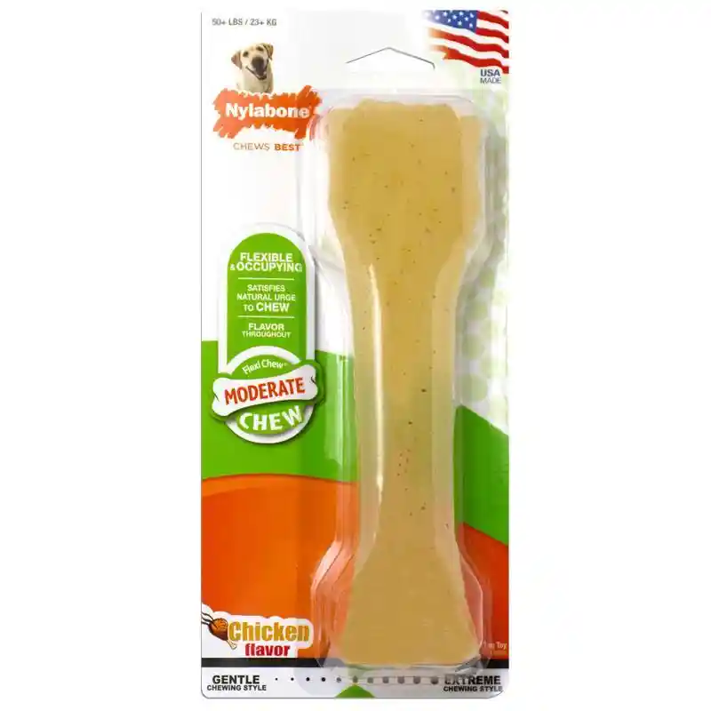 Nylabone Flexichew Chicken Flavored Bone Souper