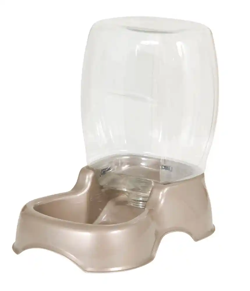Petmate Waterer Cafe 1.5 Gallon Tan