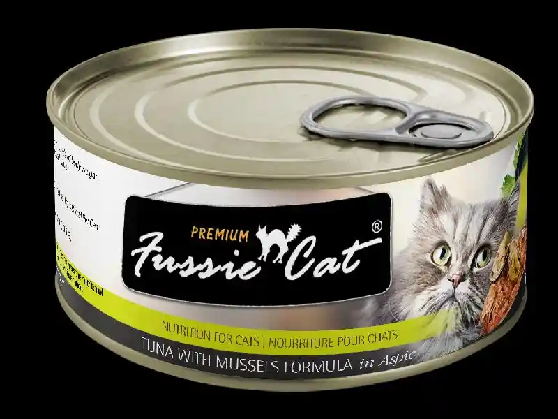 Premium Tuna With Mussels Formula In Aspic Grain-free Canned Cat Food 2.8-oz