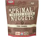 Freeze-dried Nuggets Grain Free Pork Formula Complete Diet Dog Food 14-oz