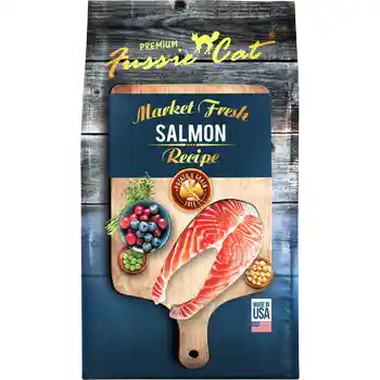 Market Fresh Salmon Recipe Grain-free Dry Cat Food 4-lb