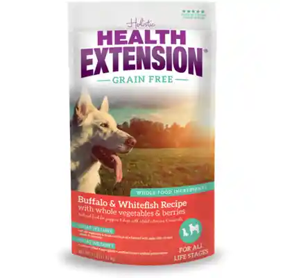 Grain Free Buffalo & Whitefish Little Bites Recipe Dry Dog Food 10-lb