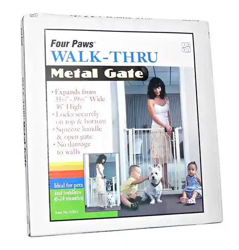 Metal Walk Thru Gate 35.75"x39.75"wx36"h