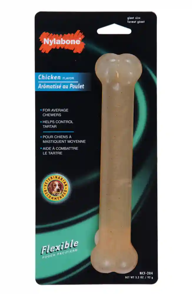 Flexichew Chicken Flavor Bone Dog Toy Giant