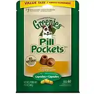 Pill Pockets Canine Chicken Flavor Dog Treats For Capsules 15.8-oz