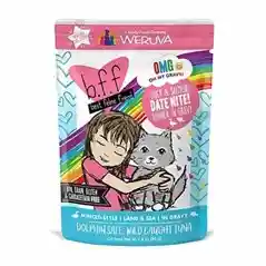 Bff Oh My Gravy Date Nite Grain Free Duck & Salmon In Gravy Wet Cat Food Pouch 2.8-oz