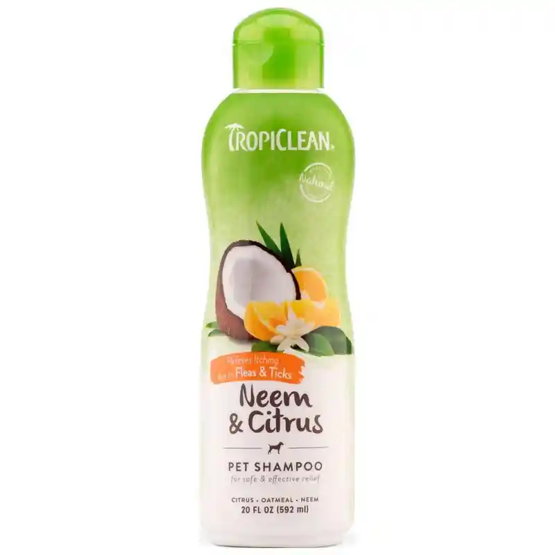 Tropiclean Shampoo Neem Flea & Tick 20 Oz