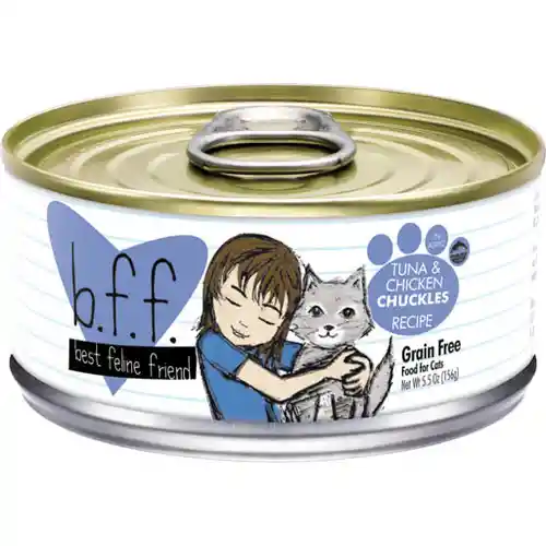 Bff Tuna & Chicken Chuckles In Gelee Canned Cat Food 5.5-oz