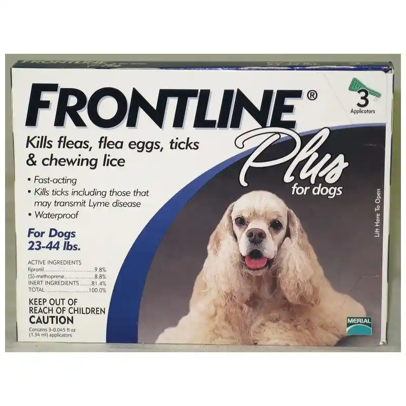 Frontlineplus Dog 23-44# 3 Pk
