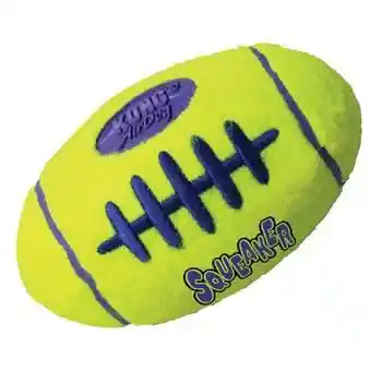 Air Kong Squeaker Football Smallall Yellow