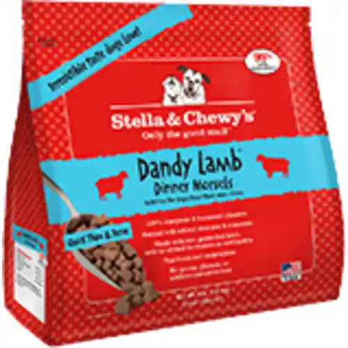 Dinner Morsels Dandy Lamb Frozen Raw Dog Food 4-lb