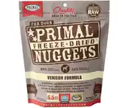 Freeze Dried Nuggets Grain Free Venison Formula Complete Diet For Dogs 5.5-oz