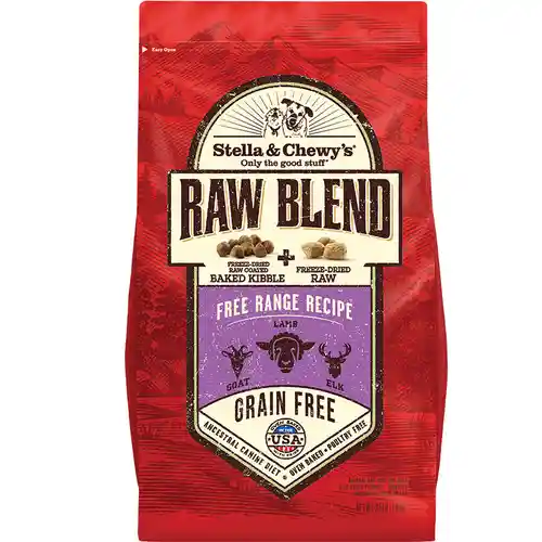 Raw Blend Free Range Recipe Dry Dog Food 3.5-lb