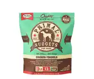 Raw Frozen Canine Chicken Formula Nuggets Dog Food 3-lb