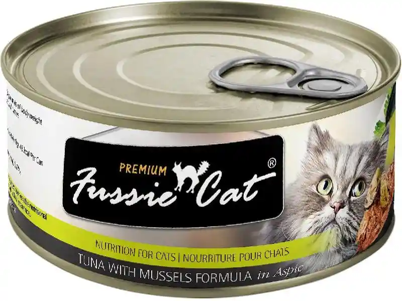 Premium Tuna With Mussels Formula In Aspic Grain-free Canned Cat Food 2.8-oz