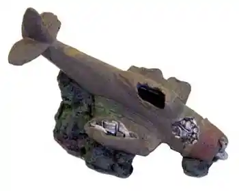Army Plane W/cave Mini 5"