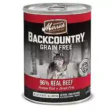 Backcountry Grain-free 96% Real Beef Recipe Canned Dog Food 12.7-oz