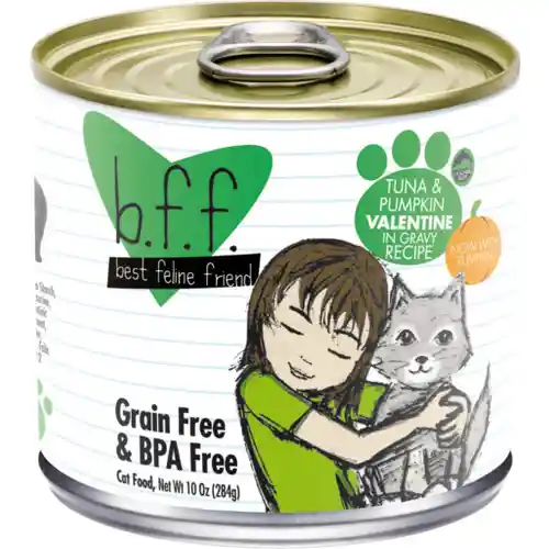 Bff Tuna & Pumpkin Valentine Canned Cat Food 10-oz