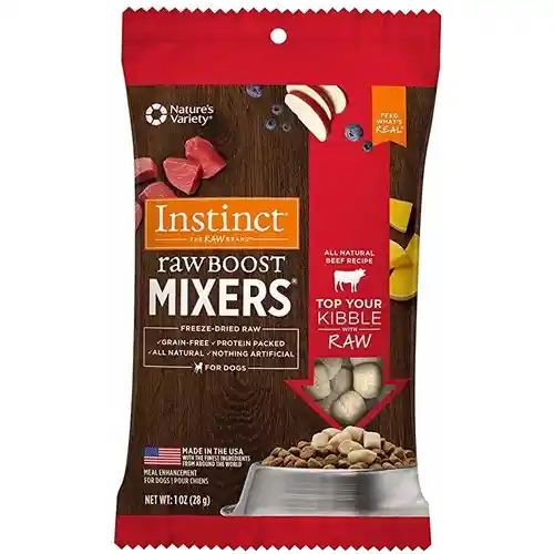 Raw Boost Mixer Dog Beef 1oz;