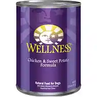 Wellness Can Dog Chicken & Sweet Potato 12.5 Oz